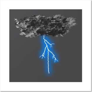 Lightning Cloud Posters and Art